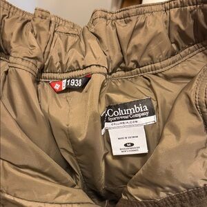 Columbia Tan Outdoor pants
